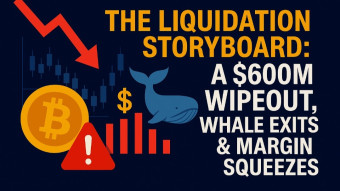 The Liquidation Storyboard: A $600M Wipeout, Whale Exits & Margin Squeezes