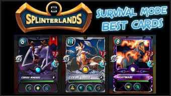 Splinterlands | My Best Performing Survival Mode Cards & Strategies!