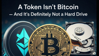 A Token Isn’t Bitcoin — And It’s Definitely Not a Hard Drive
