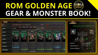 ROM Golden Age ⚔️| Boost Your Power with Gear & Monster Book!