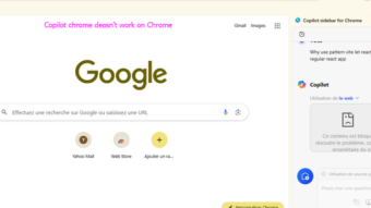 Copilot Chrome deosn't work on Chrome