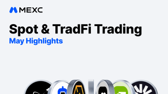 MEXC May Report: SPACEX Launchpad Oversubscribed 15.5x, US Equity Futures Volume Jumps 85%