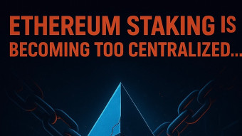 Ethereum Staking Is Becoming Too Centralized, i wonder why We’re All Pretending It’s Fine