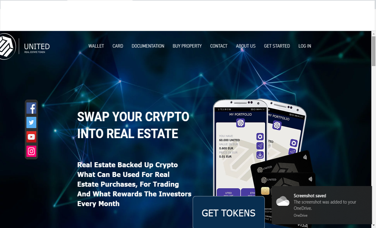 Best opportunity to earn money in May2020 #ETH Real Estate EARN BIG 1.Sign up  -> http://uted.net   2. Use invite email 10%+5% -> robmalaga2030@gmail.com  3.Invest in #real #Estate   4.Get Paid instantly in ETH for your friends and network. 5.Withdraws daily! #earncrypto