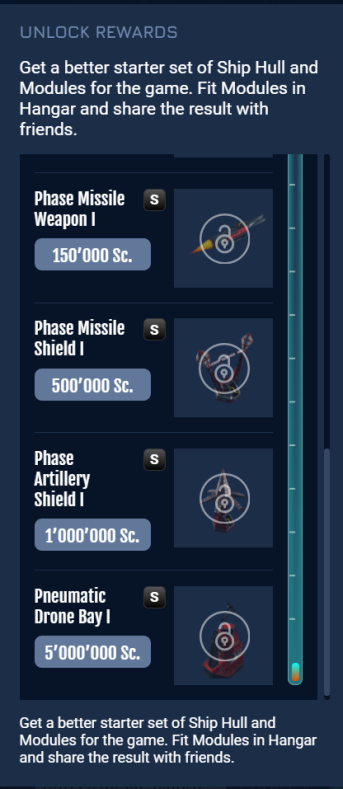New farsite rewards