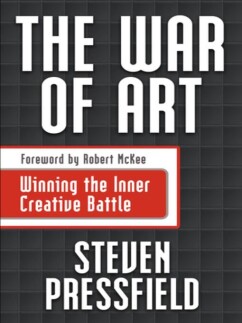 The war of art pressfield book cover