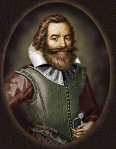 Guess what- John Rolfe married Pocahontas after John Smith returned to England.