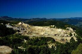 Open pit mining