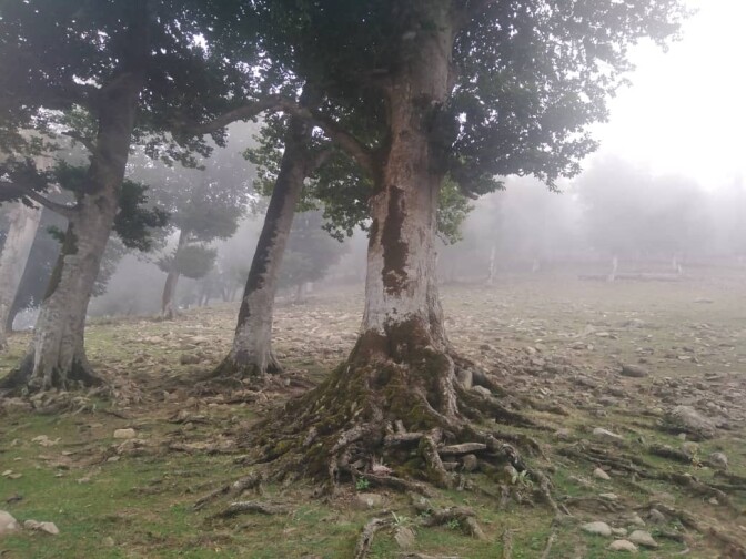 Mountain village of “Asalem” in Talesh- Iran – Through the Haze