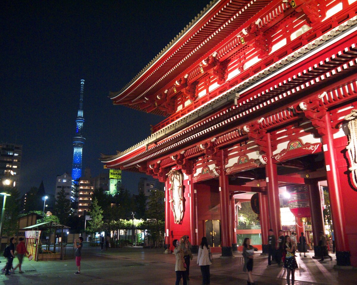 Asakusa by night