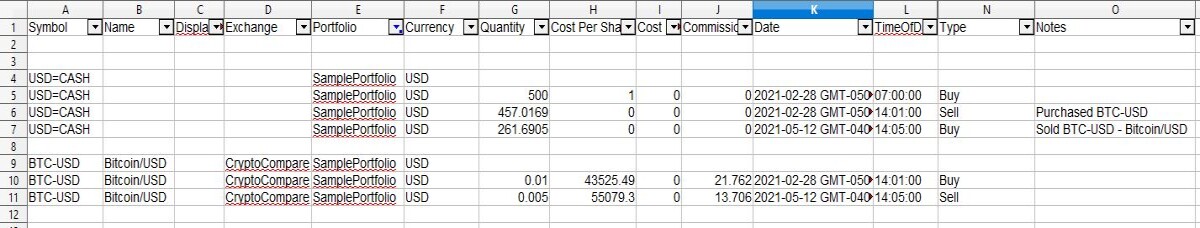 CSV Export from App