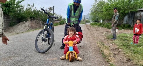 Cycling And Discovering A New Village Deep in The Forest