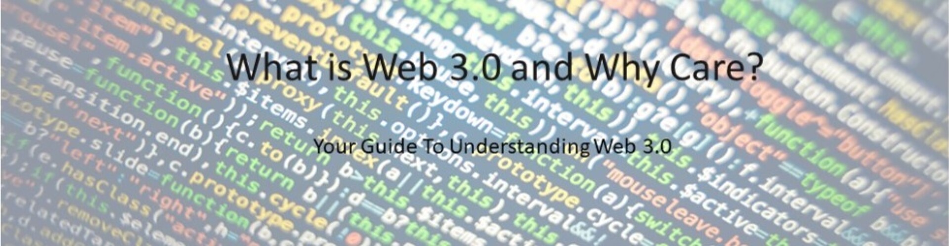 Web 3.0, Connecting To All Things Crypto