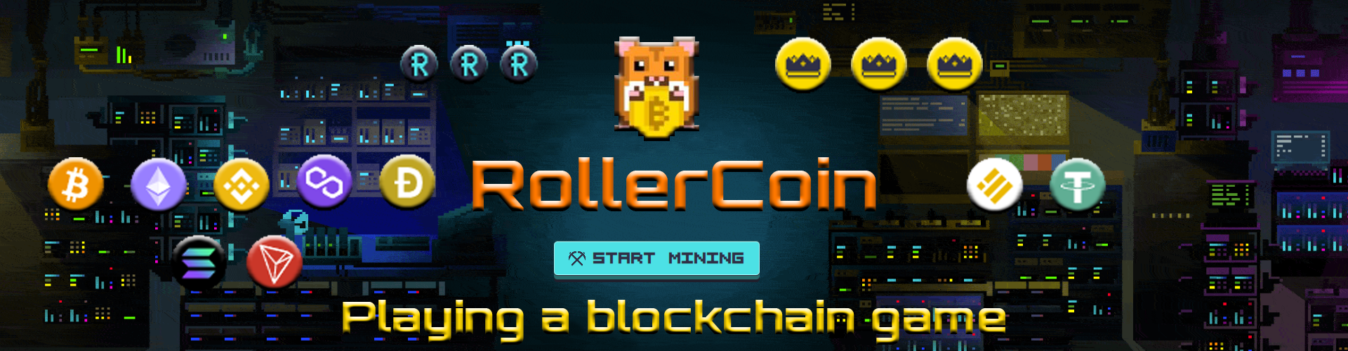 RollerCoin - Playing a blockchain game