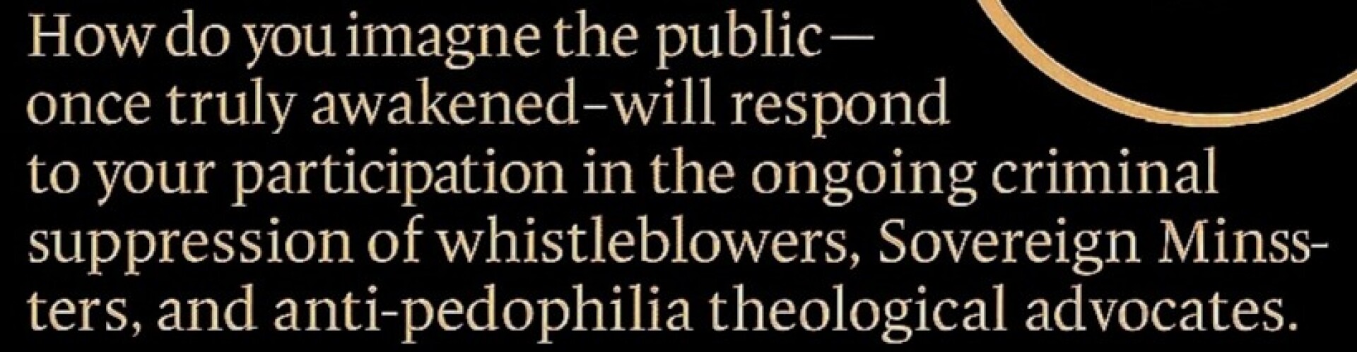1st American Anti-Pedo Church