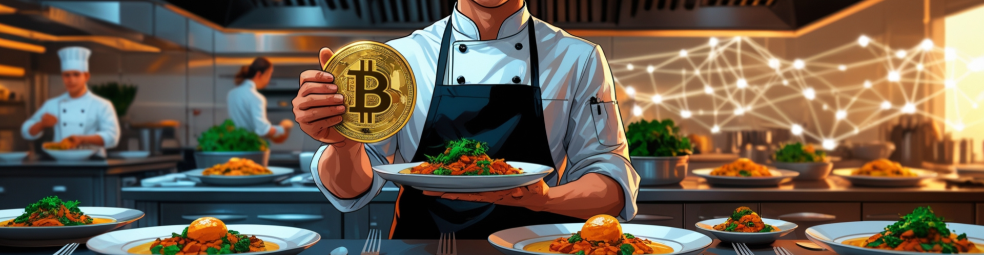 Recipes Master Food Meets Crypto Blockchain