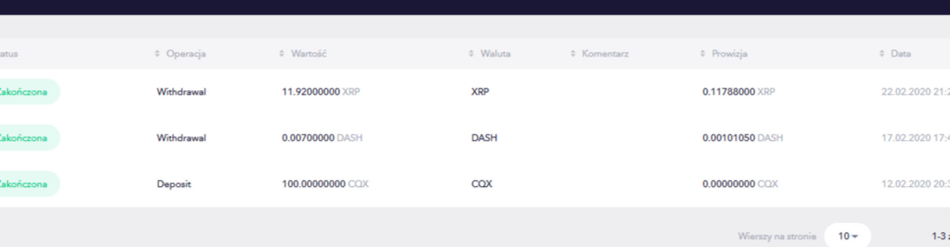 Aidrop ! 100 token CQX ( 0.11e per one coin )