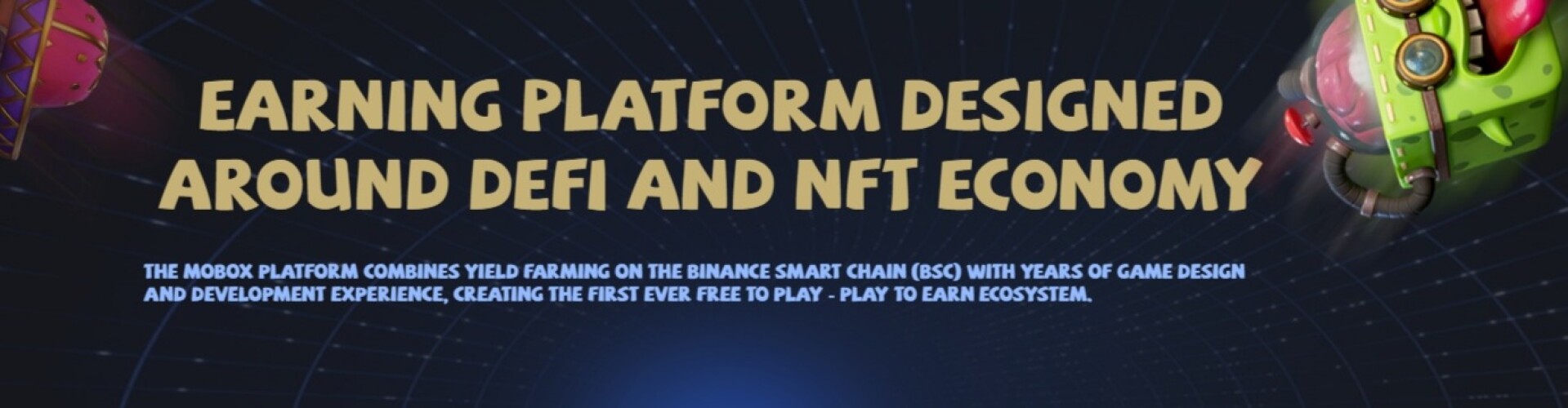 A Chance to win a Unique Yield Farming NFT - MOBOX