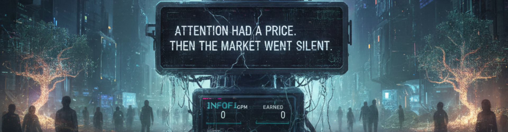 Attention had a Price. Then the market went Silent