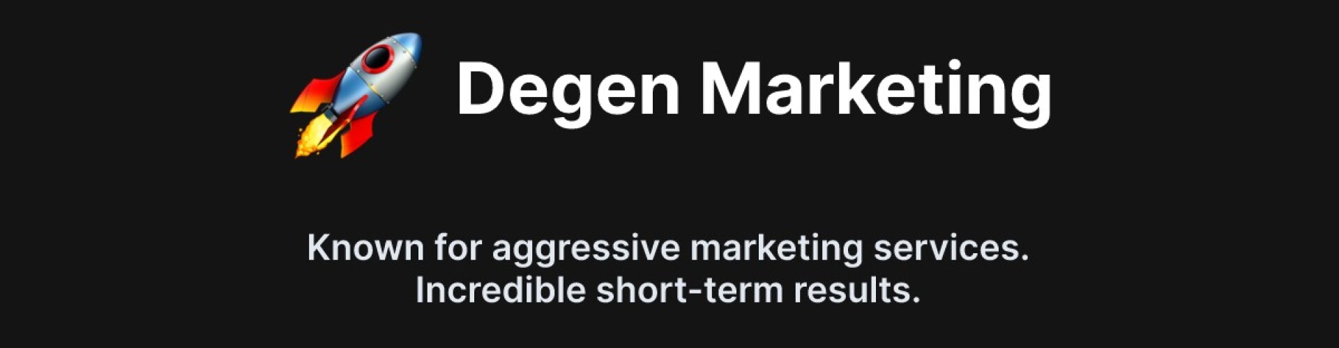 Degen Marketing