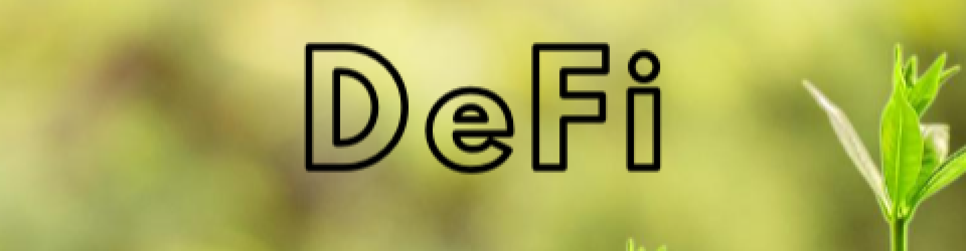 DeFi is not a bubble or just a boom... It's future