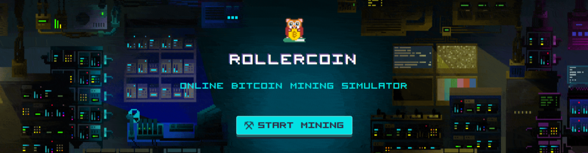 Rollercoin - A Virtual Bitcoin Mining Simulator