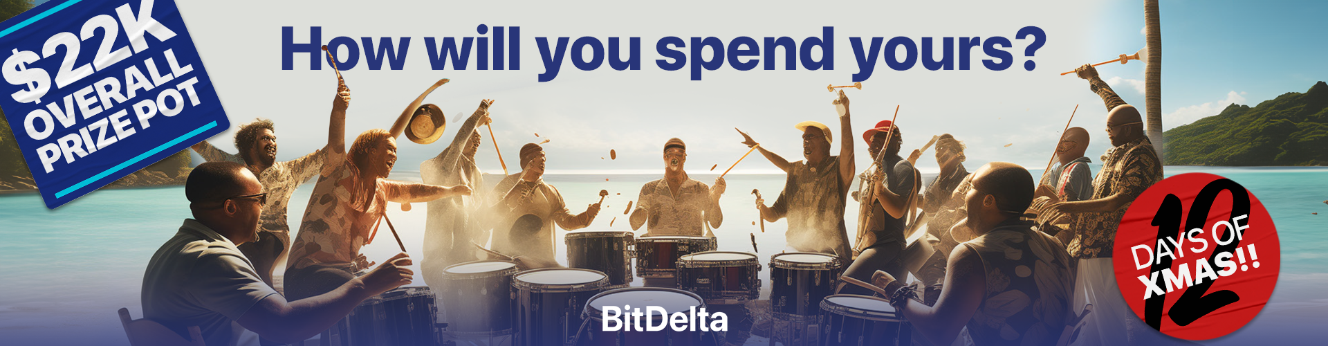 BitDelta12 Days of Christmas 22k Giveaway