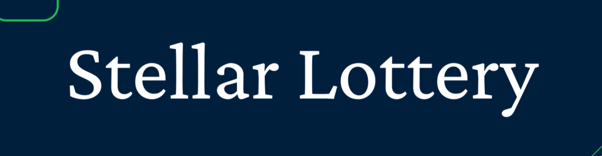 Stellar Lottery
