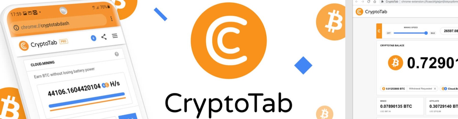 CryptoTab Bitcoin Mining