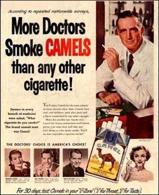 Remember to always trust our medical professionals. They are never, ever wrong.