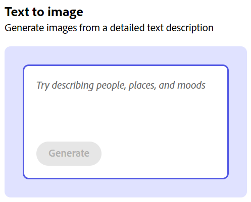 Text to Image prompt