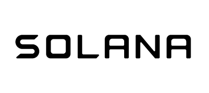 Solana text word mark logo