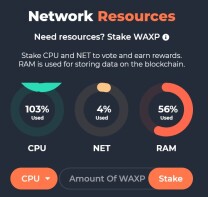 WAX resources 3
