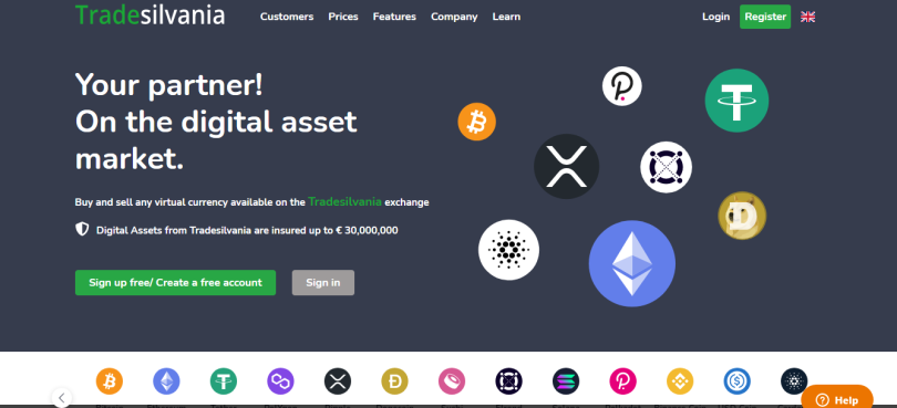 Tradesilvania Exchange for Crypto