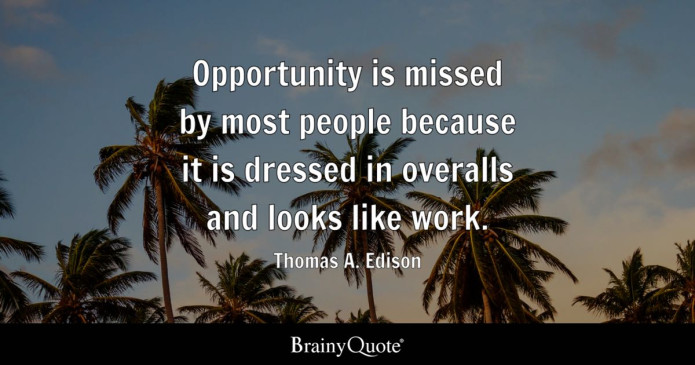 thomas edison opportunity
