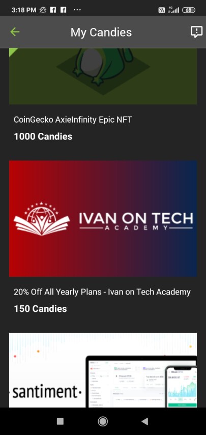 Ivan on Tech Academy offer in CoinGecko App