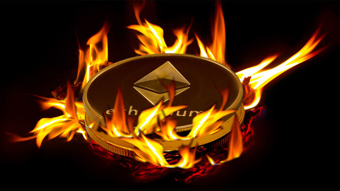 Ethereum burning - coinmod