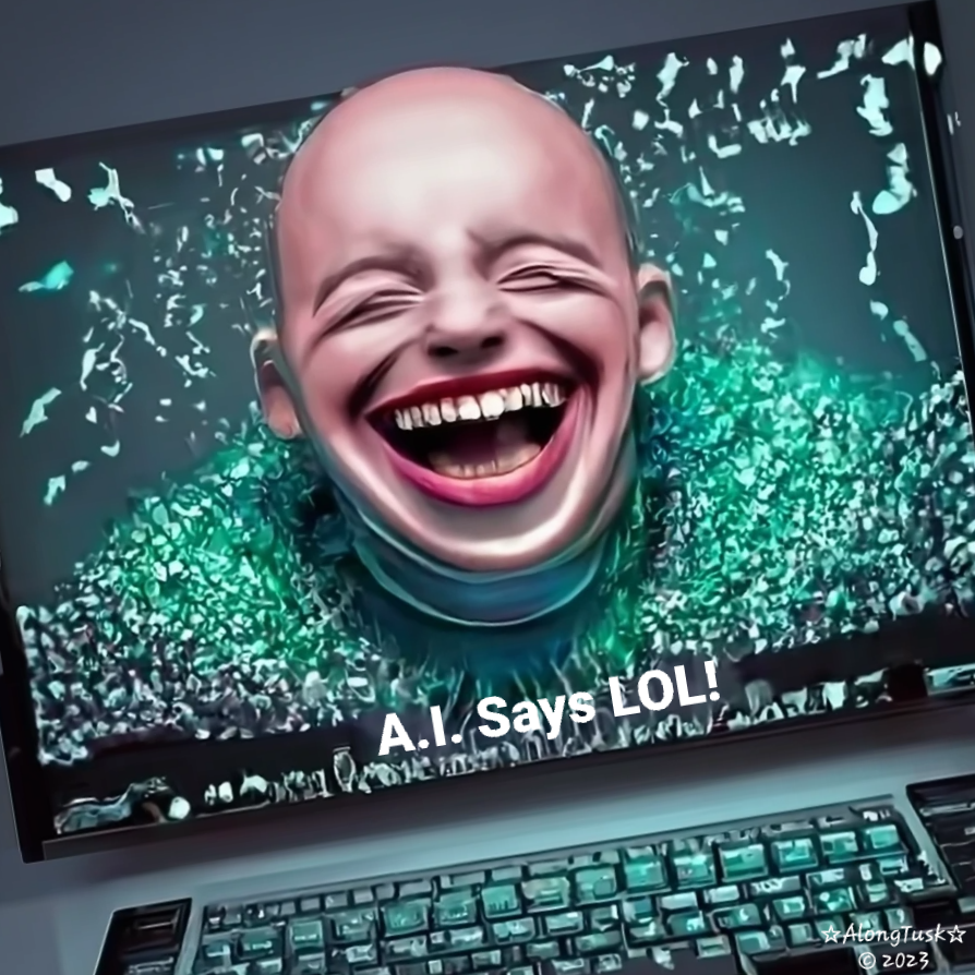 A.I. Says LOL by Along Tusk
