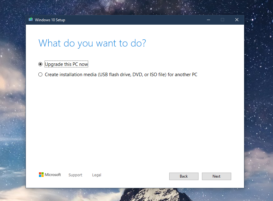 What do you want to do?