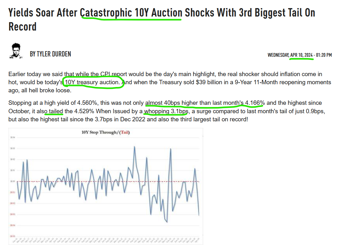 ten year note auction