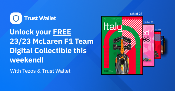 McLaren F1 &amp; Trust Wallet Free NFT Series: Italy