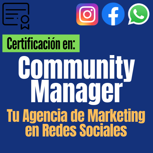 Aprende cómo ser un Community Manager y a colocar tu agencia de Marketing con este curso digital