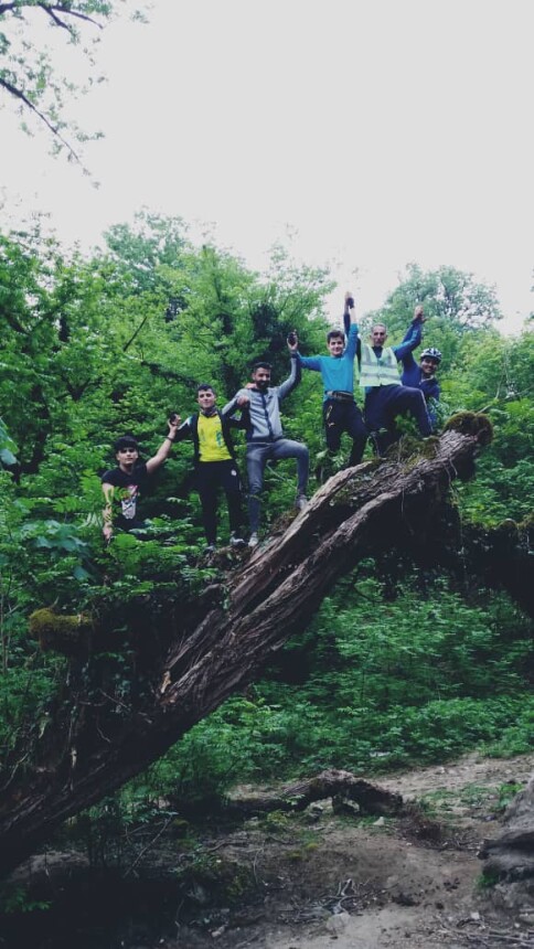 Cycling And Discovering A New Village Deep in The Forest