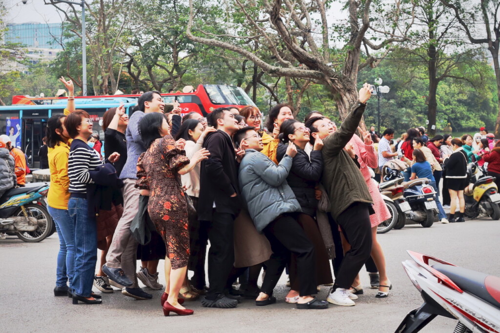 The classic wefie
