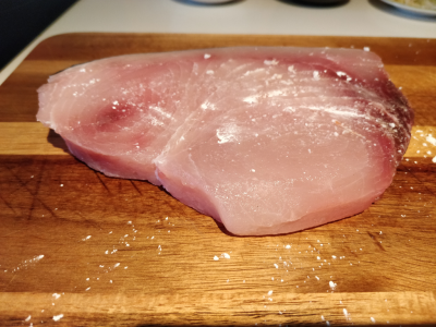 swordfish dusted