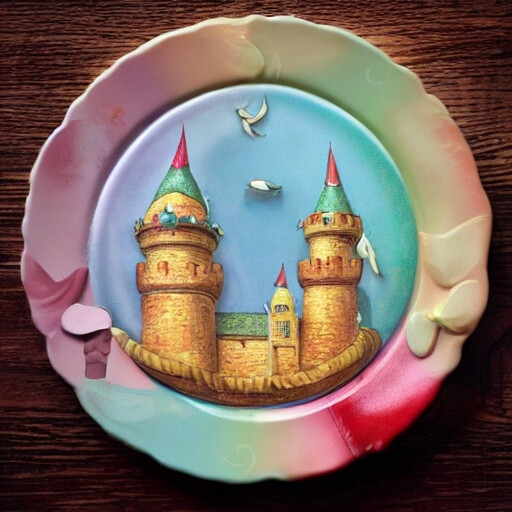 Apple Pie Slice on Plate Fairy Tale Expert DeepAI_org