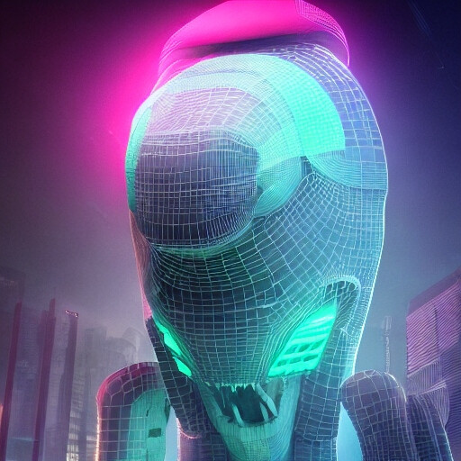 Google depicted as an Alien Monstrosity