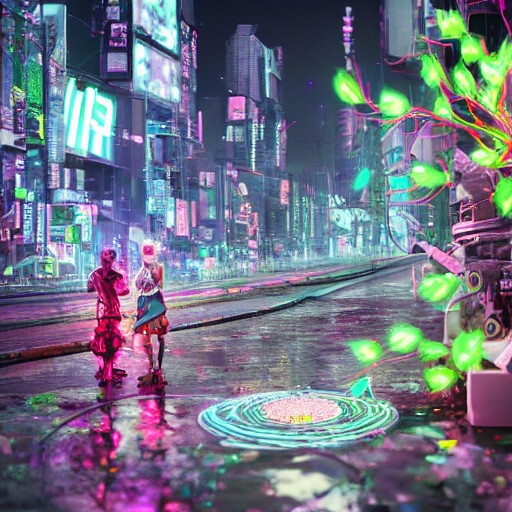 DeepAI.org Cyberpunk GenAI result for GIGO