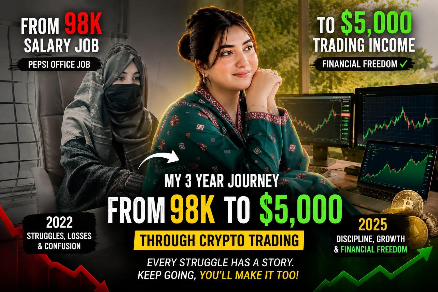 my job to trader story journey
