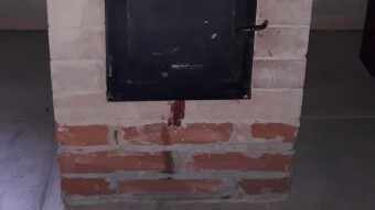 Economic Russian stove